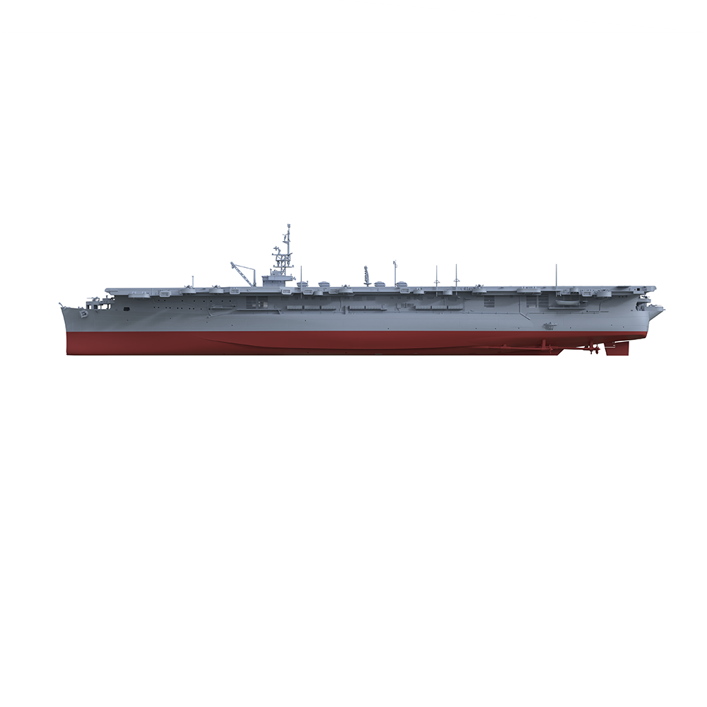 MRY-SFW SSC617S Military Model Kit USS Independence (CVL-22)Light Aircraft Carriers Full Hull — detail view 3