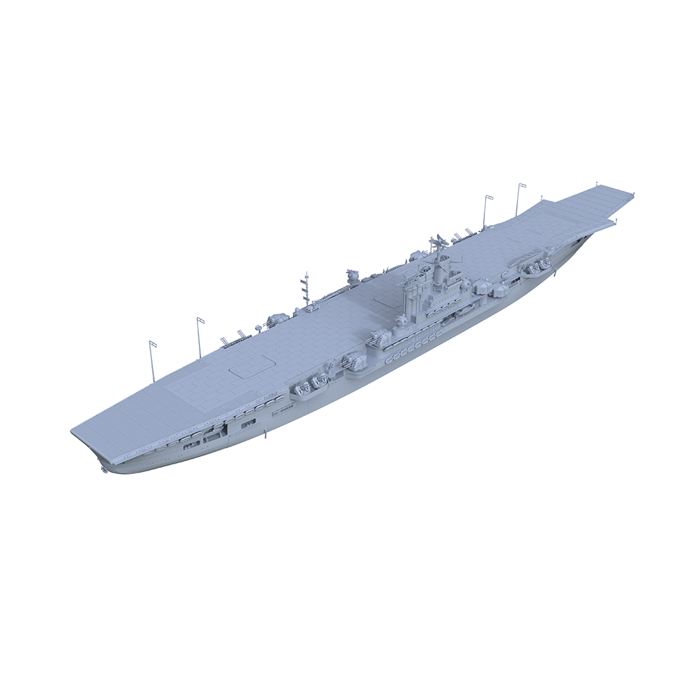 MRY-SFW SSC618 Military Model Kit Soviet Admiral Nakhimov Tier X Aircraft Carrier 1951 Water Line Main image