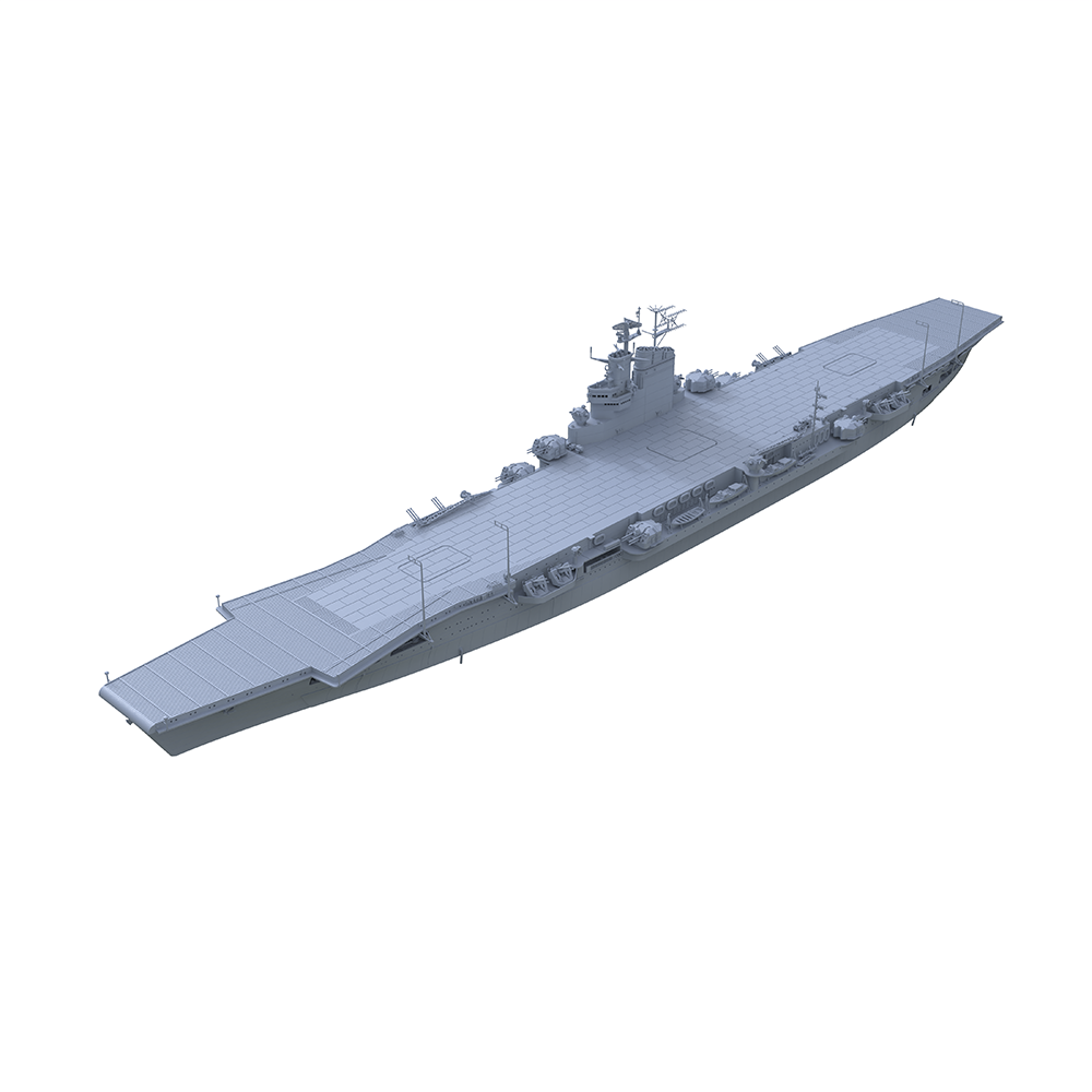 MRY-SFW SSC618 Military Model Kit Soviet Admiral Nakhimov Tier X Aircraft Carrier 1951 Water Line Secondary image