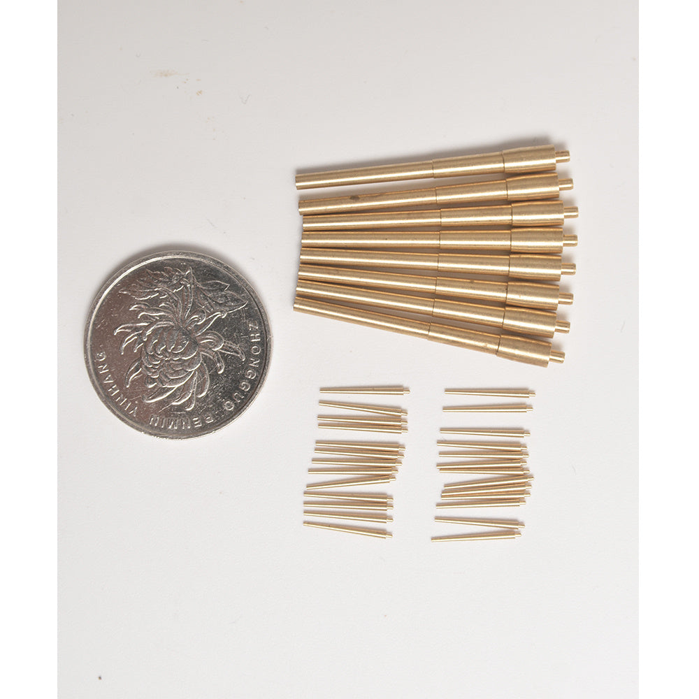 SSMODE SSPG006 1/350(700) Metal Barrels Set For USS West Virginia 406mm*8 127mm*26 — detail view 2
