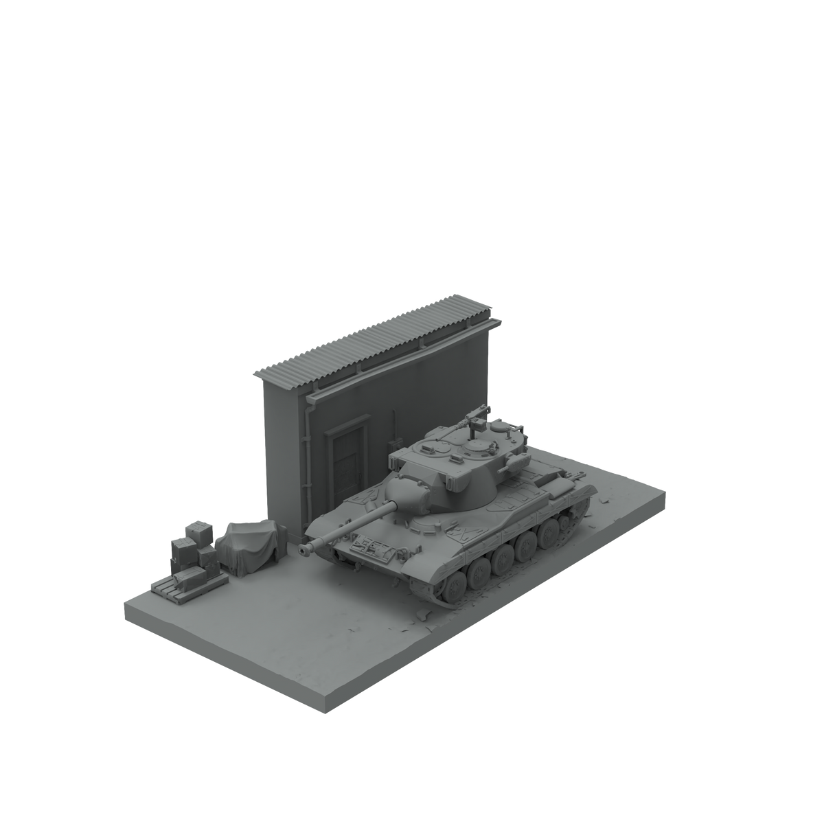 SSMODEL SST408 Miniature Sand Table-Mini Tank Scene Platform-Middle Eastern Architecture 02 — detail view 3