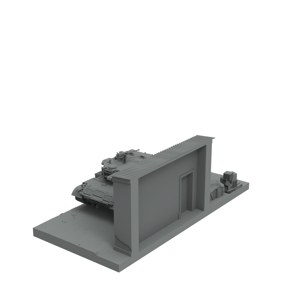 SSMODEL SST408 Miniature Sand Table-Mini Tank Scene Platform-Middle Eastern Architecture 02