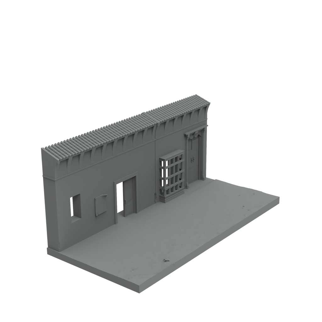 SSMODEL SST409 Miniature Sand Table-Mini Tank Scene Platform-Middle Eastern Architecture 03