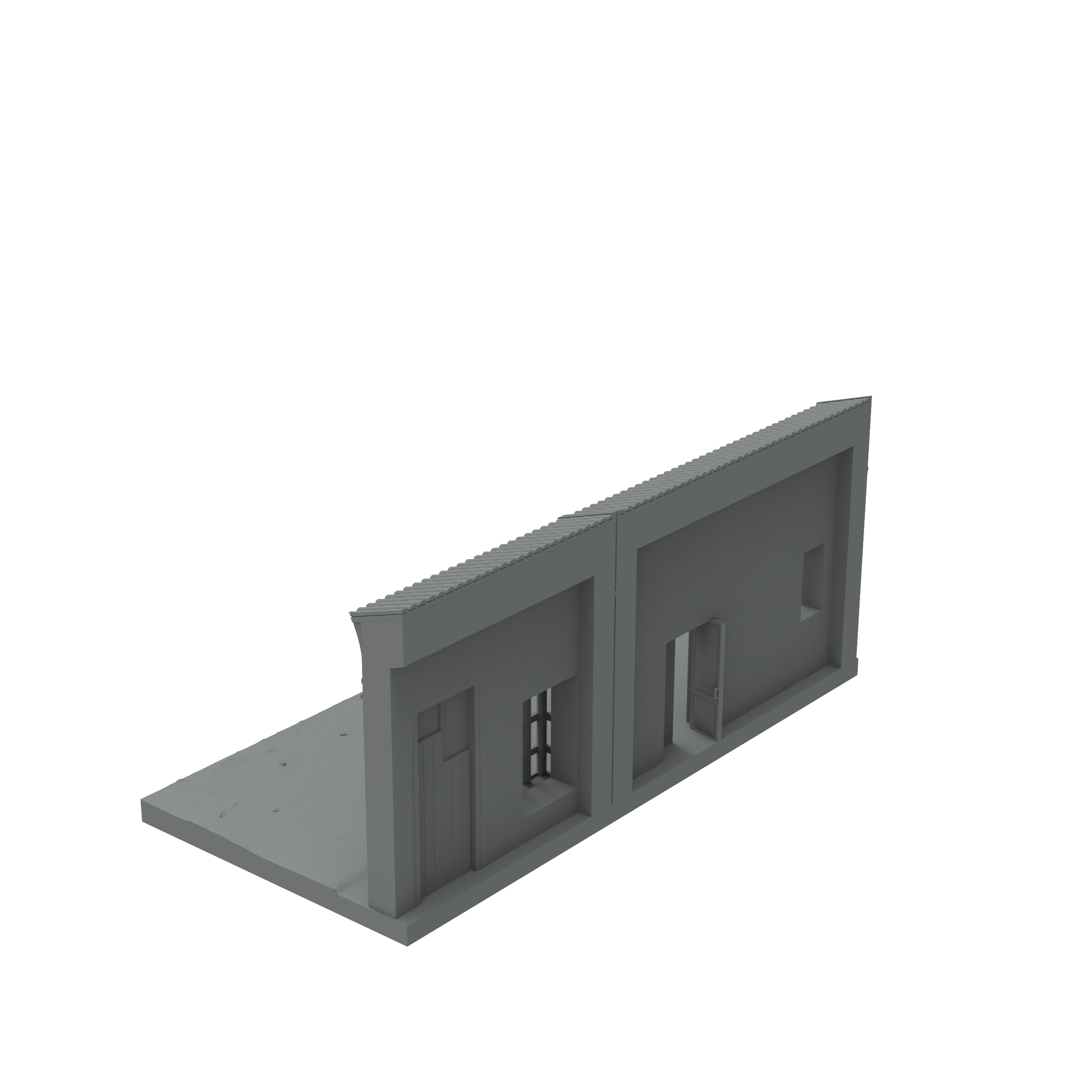 SSMODEL SST409 Miniature Sand Table-Mini Tank Scene Platform-Middle Eastern Architecture 03 — detail view 2