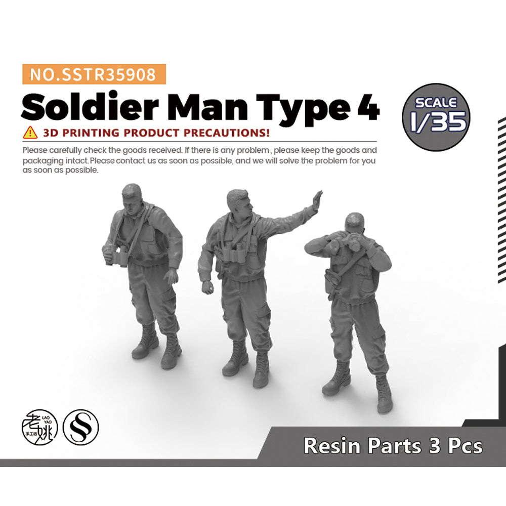 SSMODEL SSTR908 Miniatures Soldier Model Kit Soldier Man? Main image