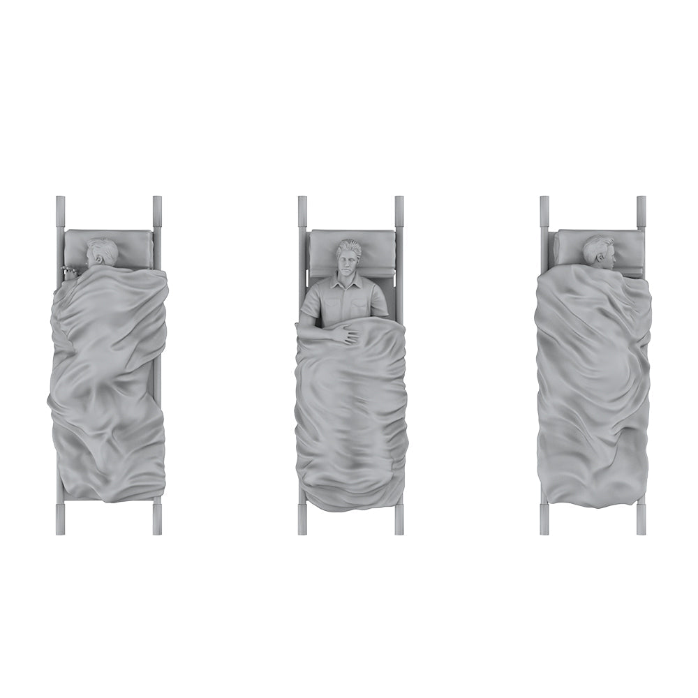 SSMODEL SSTR916 Miniatures Soldier Model Kit Character Model Wounded Injured Soldier Secondary image