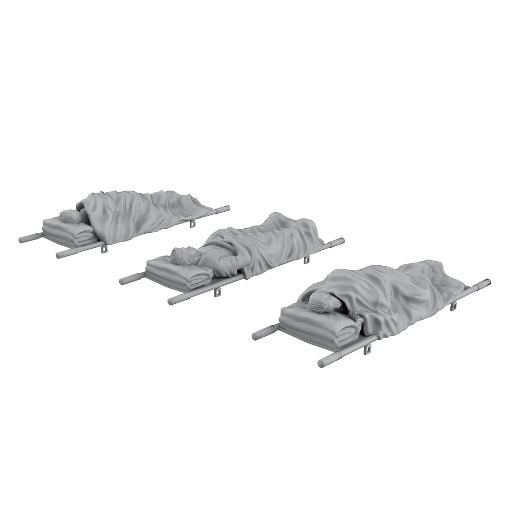 SSMODEL SSTR916 Miniatures Soldier Model Kit Character Model Wounded Injured Soldier — detail view 4