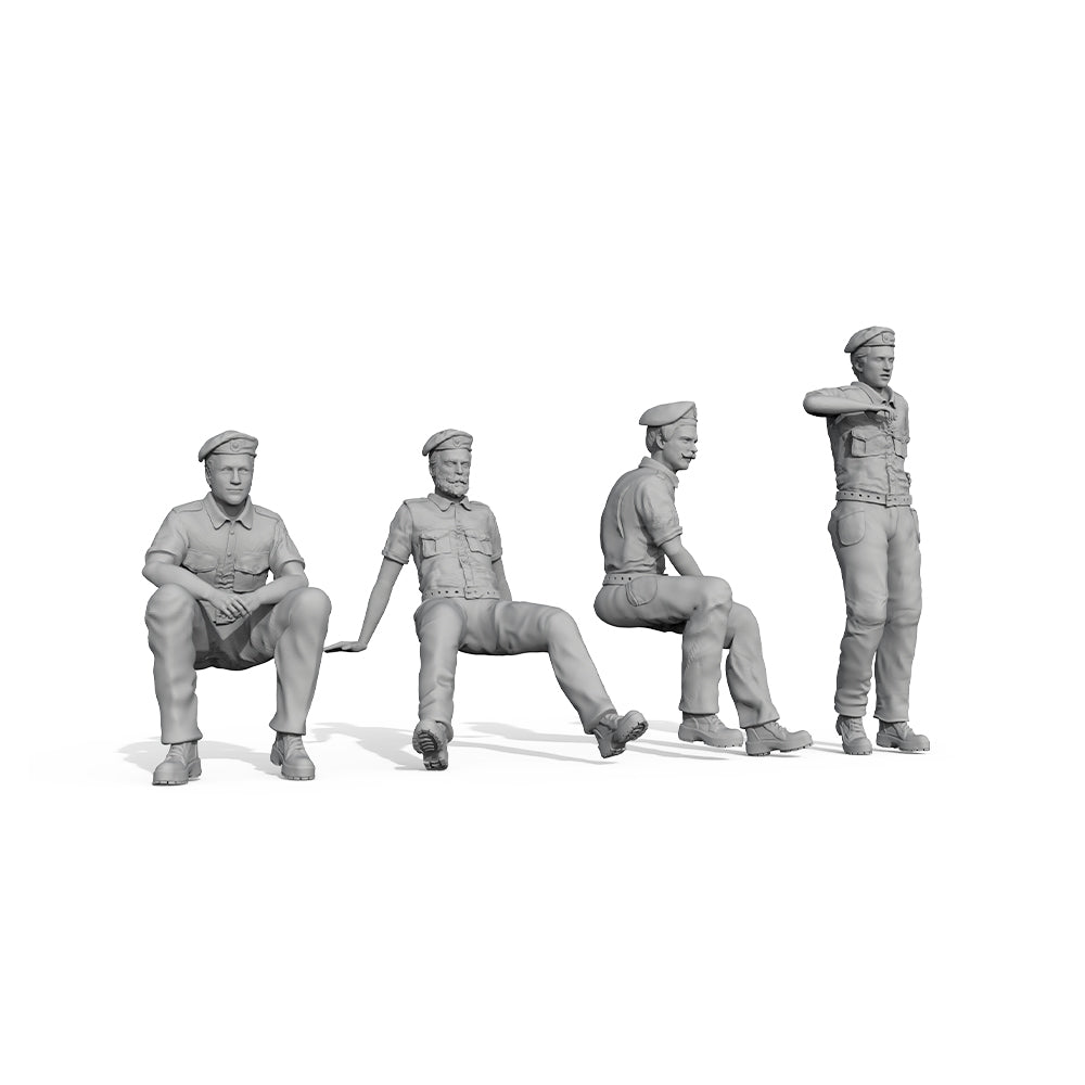 SSMODEL SSTR913 Miniatures Soldier Model Kit American Tank Soldier Secondary image