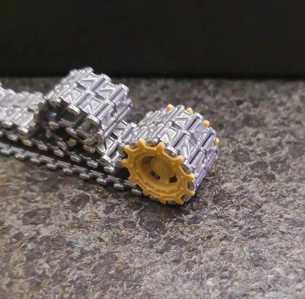 SSMODEL   SX35010ZTZ-96B tank metal tracks with brass pins with MENG TS-034 1/35