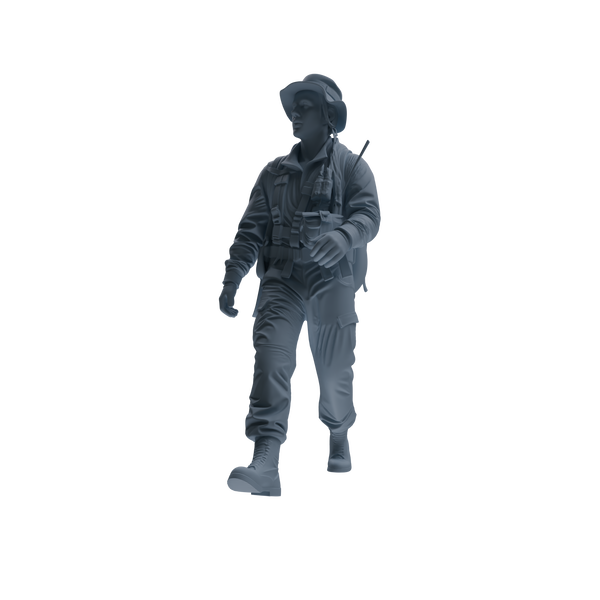 MRY-SFW SSTR144 Miniatures Soldier Model Kit War of Hyenas Modern Canadian Army Four-Person Patrol Group