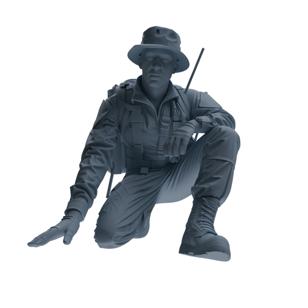MRY-SFW SSTR146 Miniatures Soldier Model Kit War of Hyenas Modern Canadian Army Four-Person Tactics Group