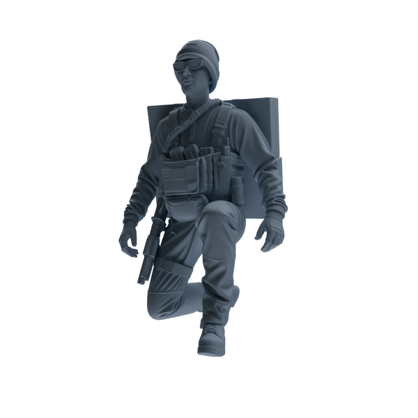 MRY-SFW SSTR379 Modern U.S. Special Forces Logistics Four-Person Group