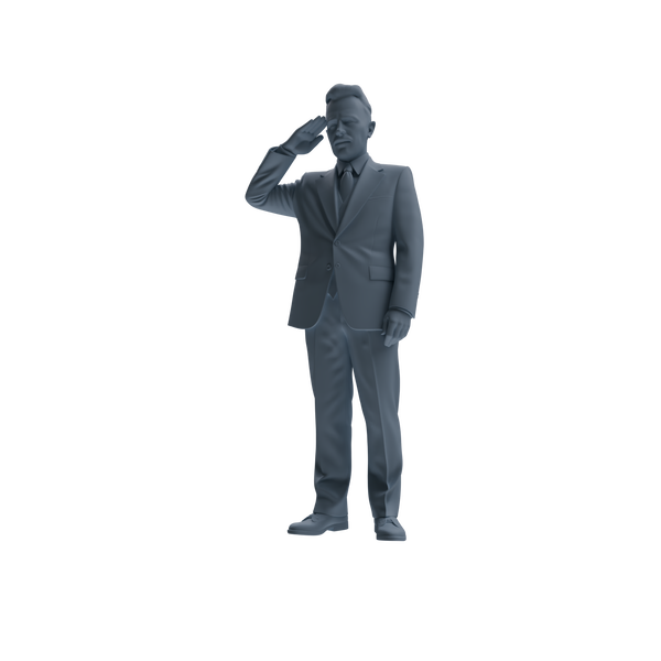 MRY-SFW SSTR117 Miniatures Soldier Model Kit Boston Attack Modern Boston Police Four-Person Saluting Group 1