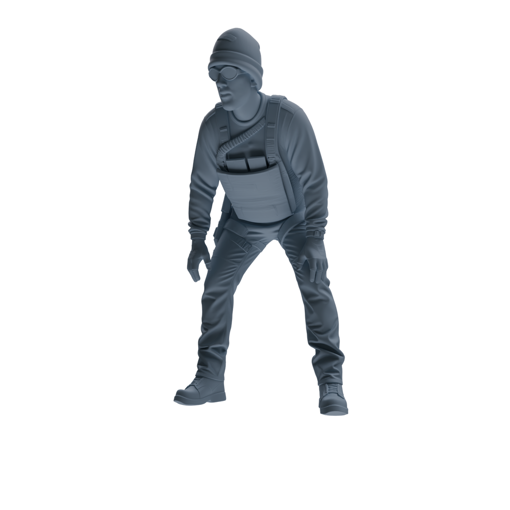 MRY-SFW SSTR379 Modern U.S. Special Forces Logistics Four-Person Group