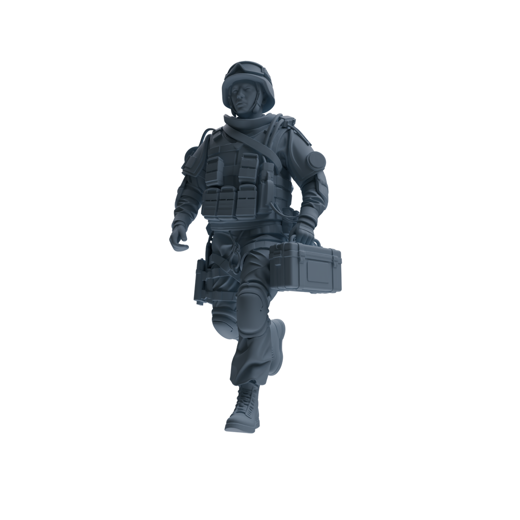MRY-SFW SSTR329 Modern Counter-Terrorism SWAT Fire Support Operator Rescue 2 Four-Person Group