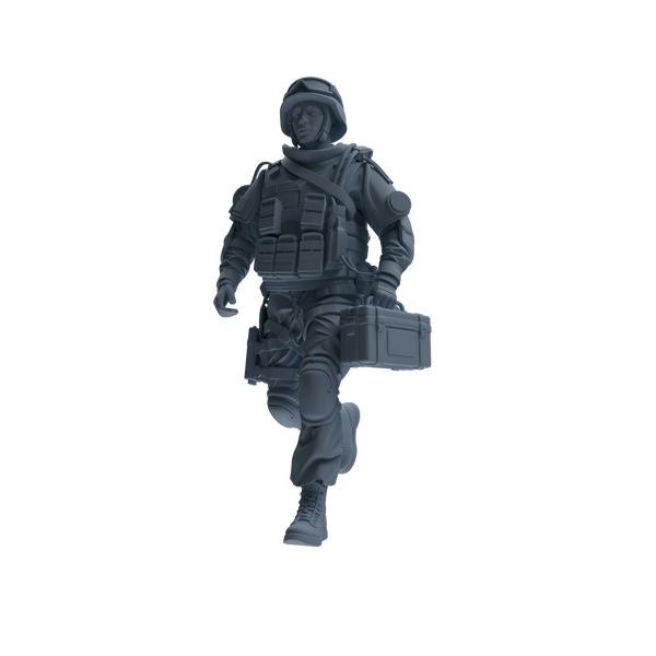 MRY-SFW SSTR329 Modern Counter-Terrorism SWAT Fire Support Operator Rescue 2 Four-Person Group