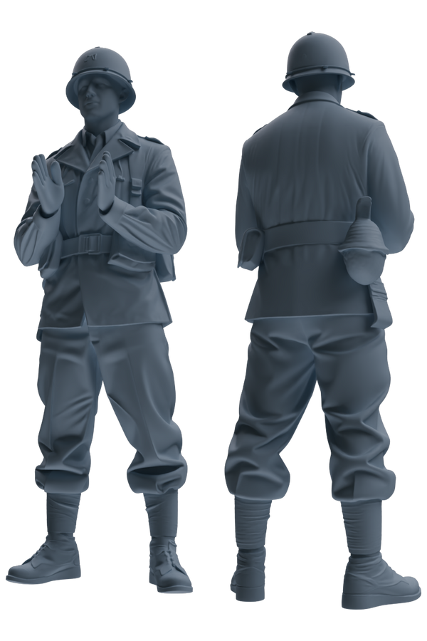 MRY-SFW SSTR055 Miniatures Soldier Model Kit Hacksaw Ridge Rescue Story WWII U.S. Army Six-Person Rescue Group