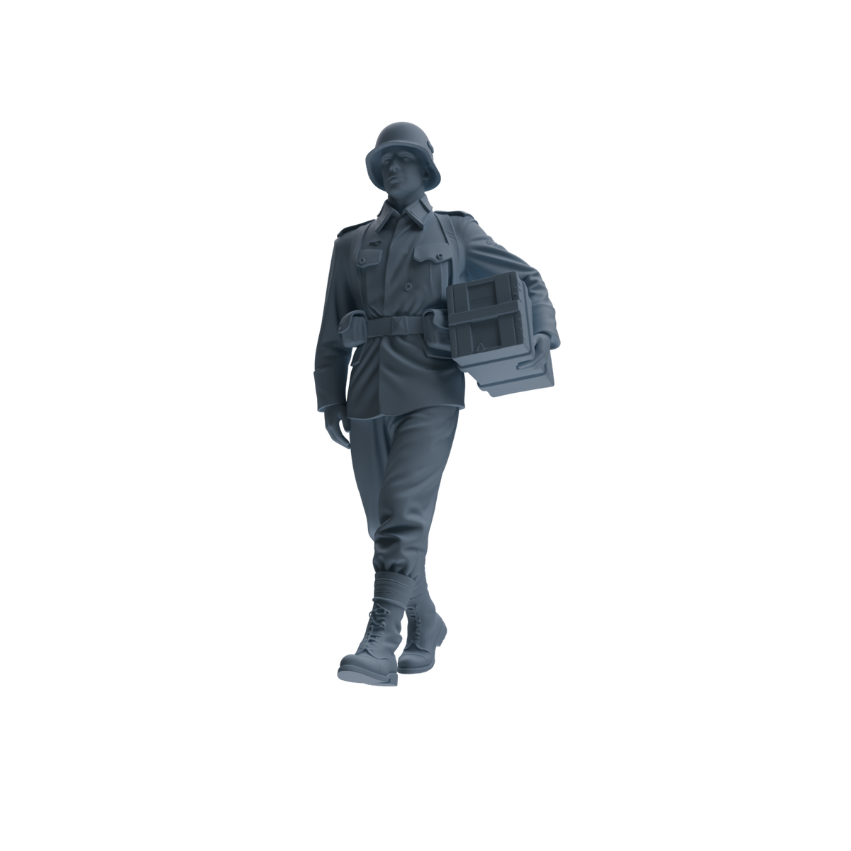 MRY-SFW SSTR220 WWII French Army Logistics Soldier Logistics Four-Person Group — detail view 3
