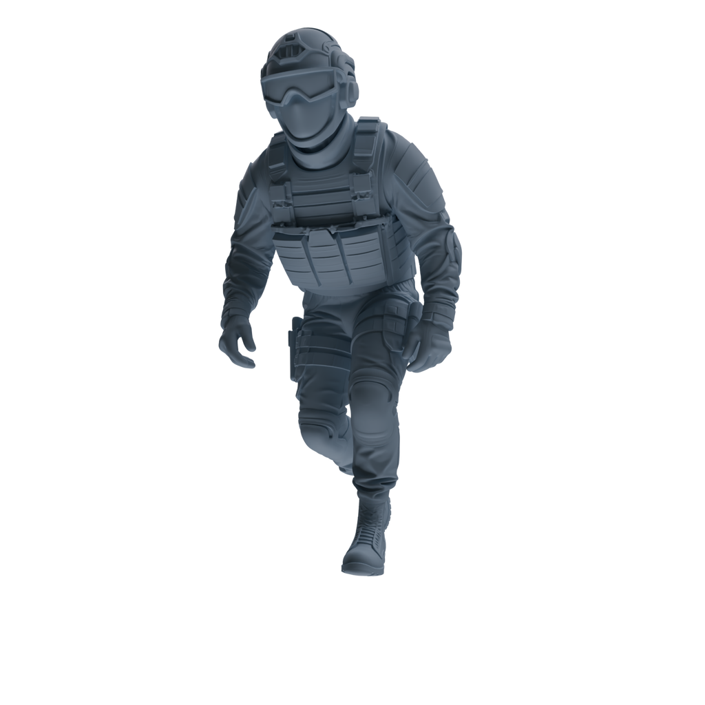 MRY-SFW SSTR361  Modern American Mercenary Combat 2 Four-Person Group