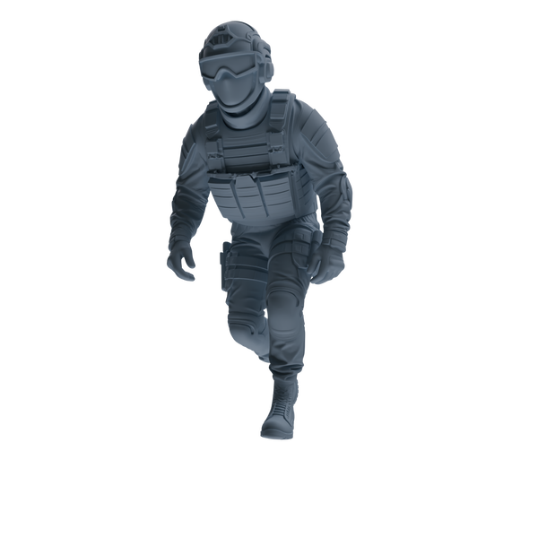 MRY-SFW SSTR361  Modern American Mercenary Combat 2 Four-Person Group