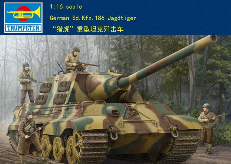 Trumpeter 1/16 German SdKfz 186 Jagdtiger # 00923