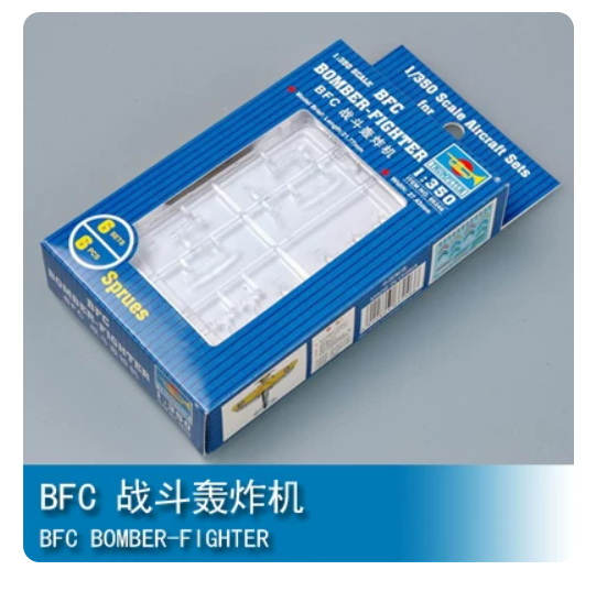 Trumpeter 1/350 06246 BFC BOMBER-FIGHTER MODEL Main image