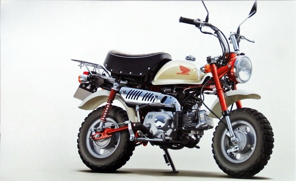 Fujimi 14127 Bike-3 1/12 Scale Model Motorcycle Kit Honda Monkey 2009 Main image