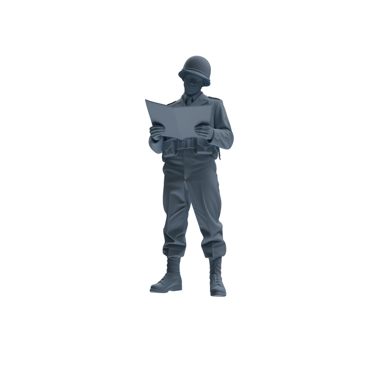 MRY-SFW SSTR227 WWII U.S. Army Logistics Soldier Picnic Four-Person Group — detail view 4