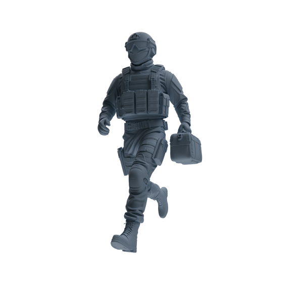 MRY-SFW SSTR349 Modern American Mercenary Rescue Four-Person Group