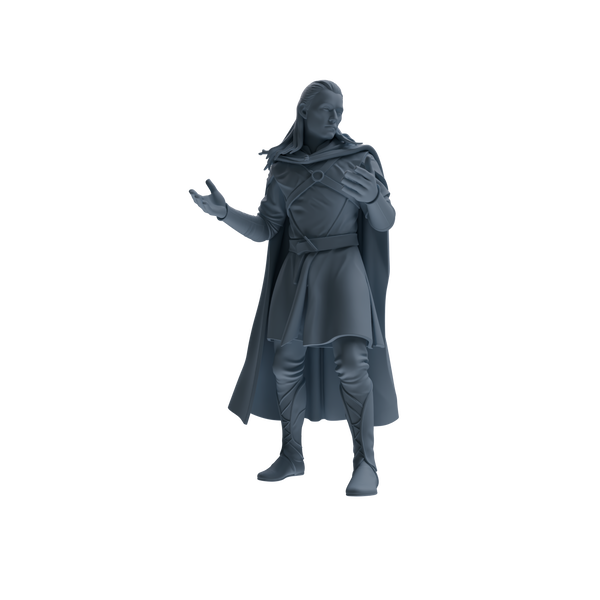 MRY-SFW SSTR305 Medieval Elf-King Conversation Four-Person Group