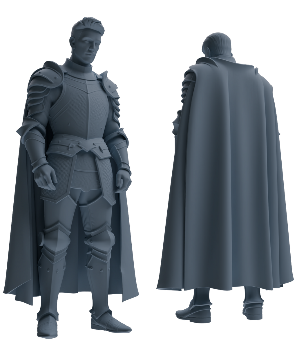MRY-SFW SSTR080 Miniatures Soldier Model Kit Medieval Knight Without Helmet Six-Person Daily Routine 3