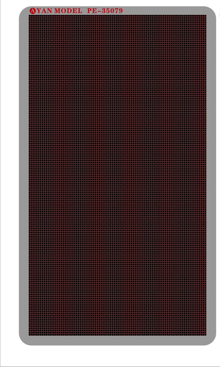 Yan Model PE35079 1/35 SCALE General weave photo etch net for AFV(Big)