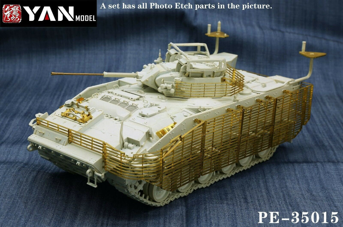 Yan Model PE-35015 1/35 FV510 Warrior TES(H) AIFV Photo Etches for Meng SS-017 Main image