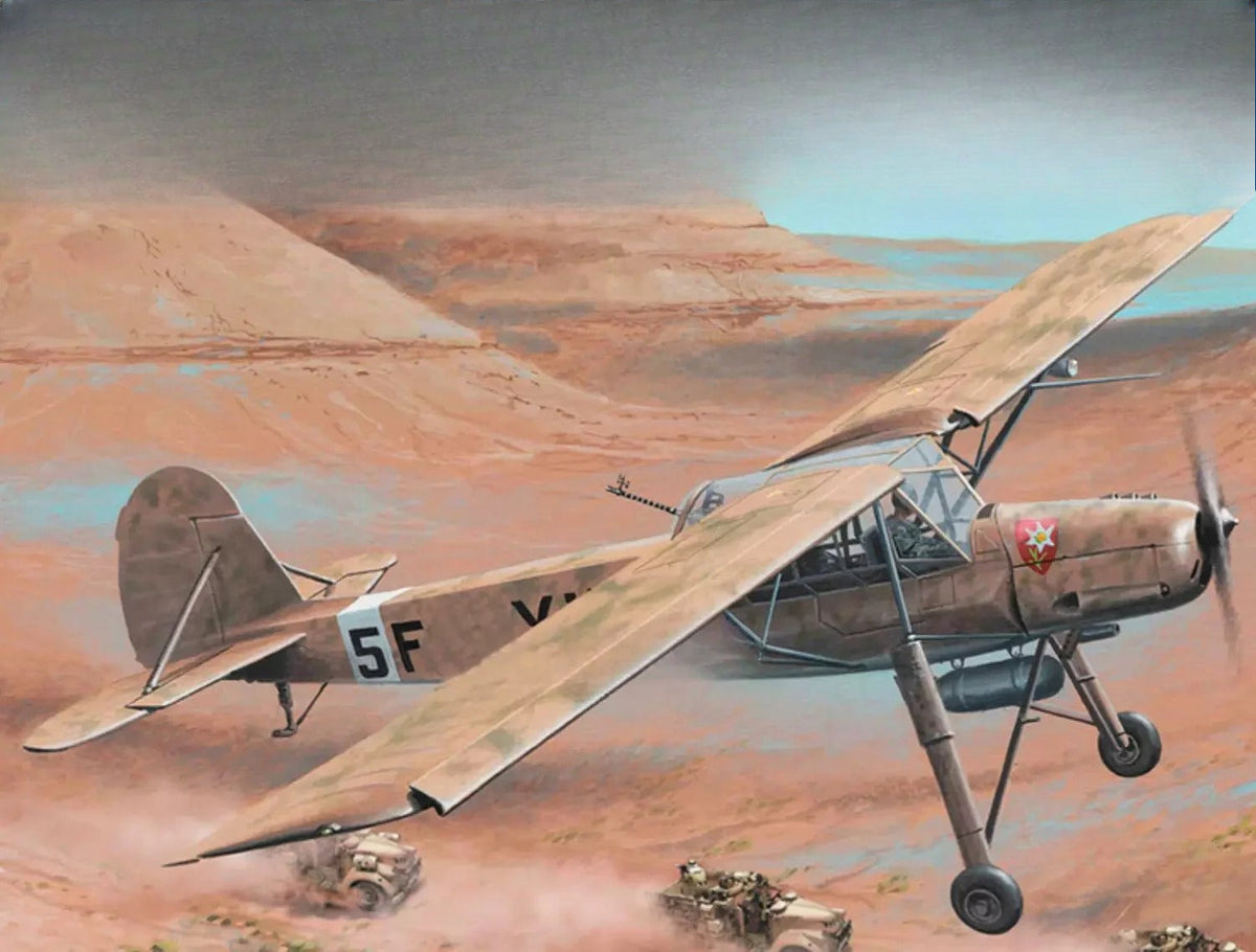 Trumpeter 1/35 German Fi-156 C-3 /TROP "White Stork" reconnaissance aircraft 80181 Main image