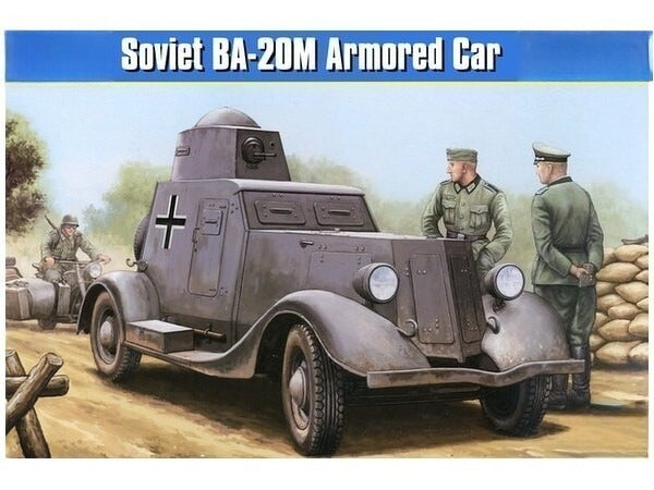 Hobby Boss 1/35 Soviet BA-20M Armored Car #83884 *sealed* Main image