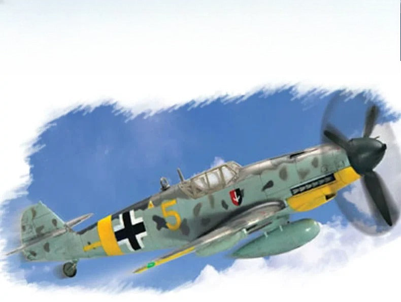 Trumpeter HOBBY BOSS 1/72 Bf109 G-2 Fighter 80223 — scale model kit
