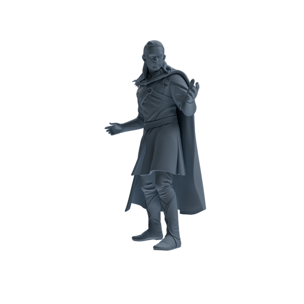 MRY-SFW SSTR305 Medieval Elf-King Conversation Four-Person Group