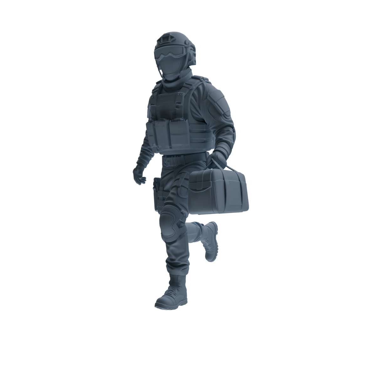 MRY-SFW SSTR349 Modern American Mercenary Rescue Four-Person Group — detail view 5