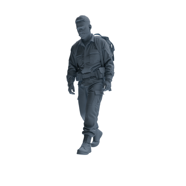 MRY-SFW SSTR144 Miniatures Soldier Model Kit War of Hyenas Modern Canadian Army Four-Person Patrol Group