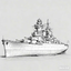 SSC146  Military Model NMF Richelieu Class Richelieu Battleship Water Line