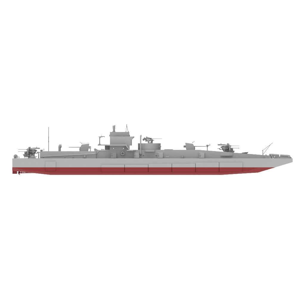 MRY-SFW RHWS002S German D1-Class Artillery PontoonFull Hull Adult Collectible Secondary image