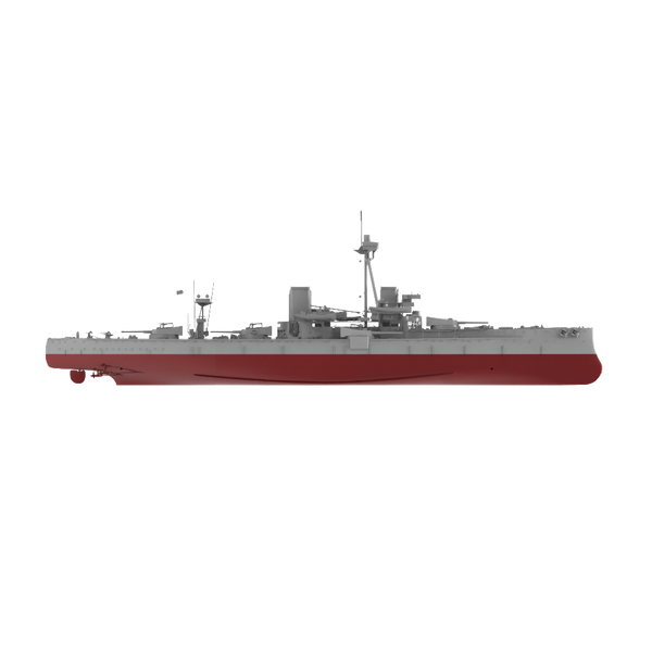 RHWS041S   Military Model Kit Full Hull British HMS Dreadnought