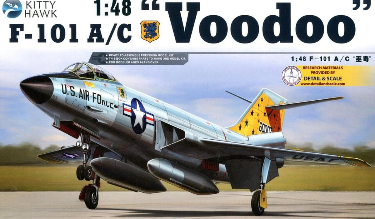 Kitty Hawk KH80115 1/48 F-101A/C “Voodoo” Main image
