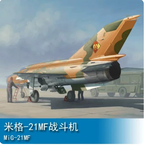 Trumpeter 1/48 02863 Mikoyan MiG-21MF — scale model kit