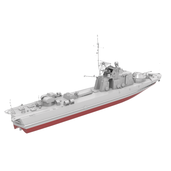 RHWS022S Military Model Kit Full Hull Project 1204 Shmel