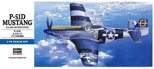 01455 1/72 Hasegawa P-51D Mustang Main image