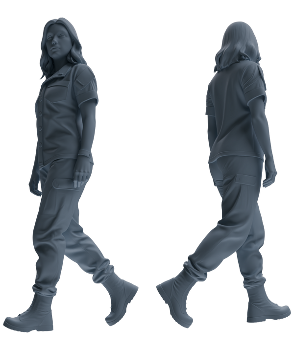 MRY-SFW SSTR022 Miniatures Soldier Model Kit Modern Navy SEAL Six-Person Patrol Group