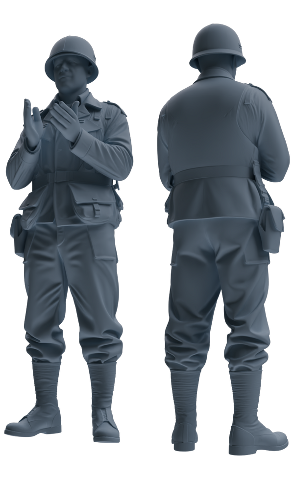 MRY-SFW SSTR055 Miniatures Soldier Model Kit Hacksaw Ridge Rescue Story WWII U.S. Army Six-Person Rescue Group