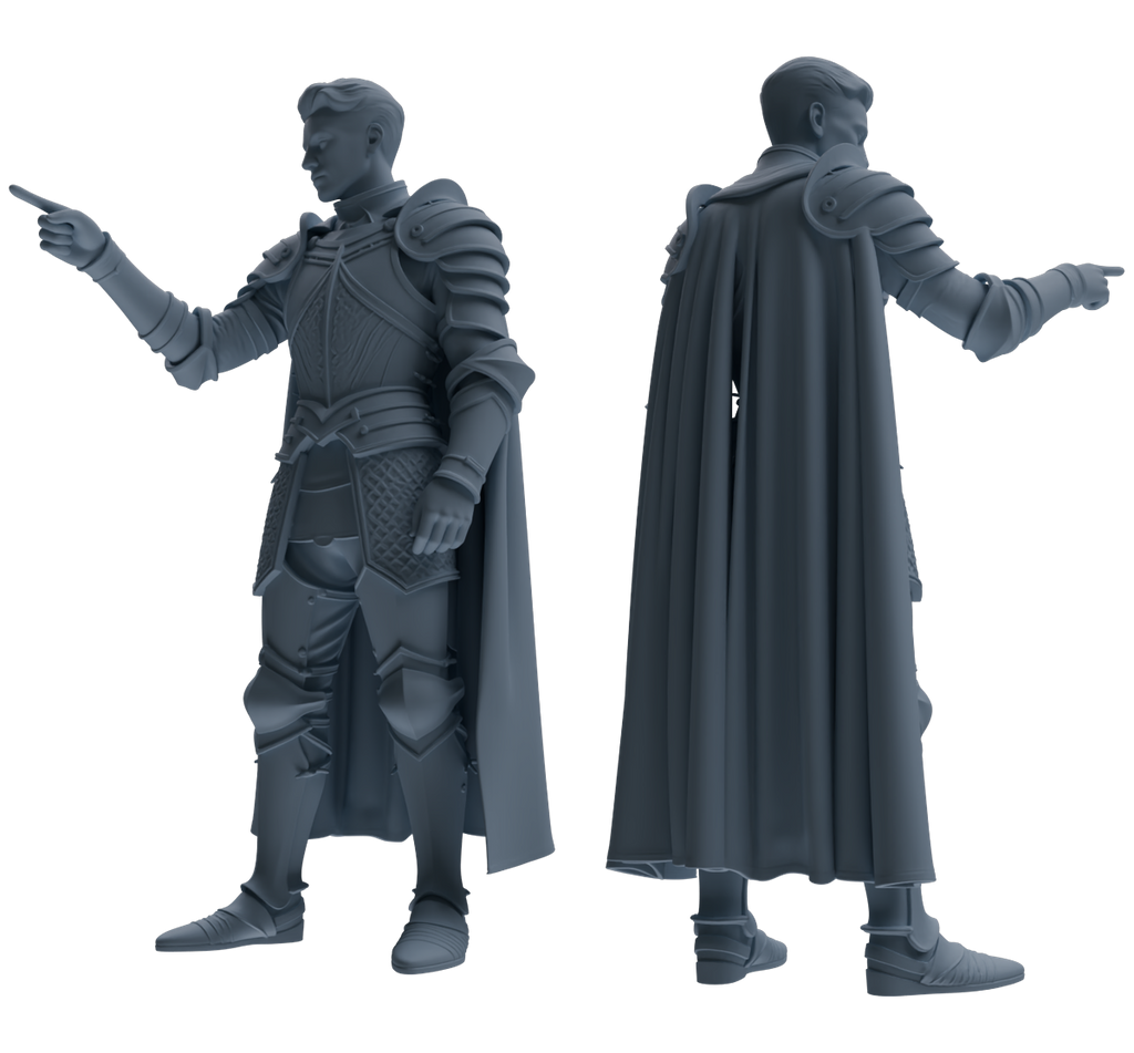 MRY-SFW SSTR097 Miniatures Soldier Model Kit Medieval Knight Six-Person Reprimand Group