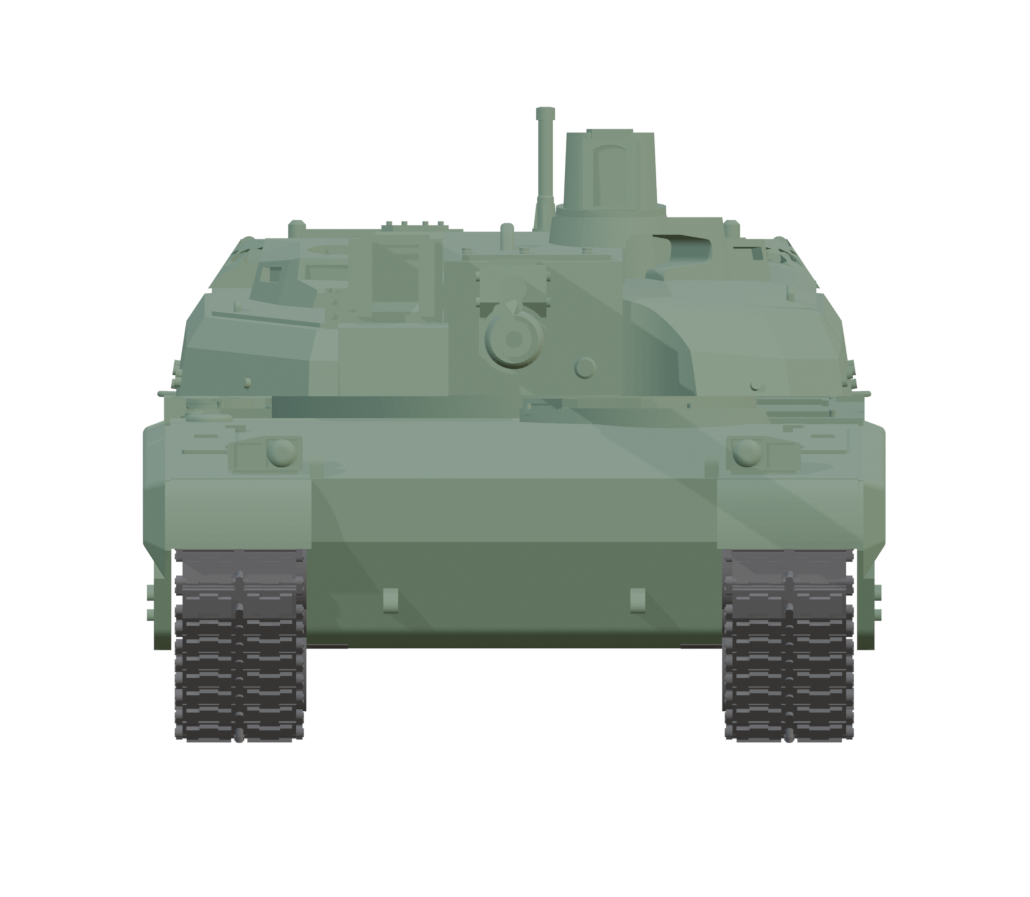 SSMODEL MODEL KIT 1/144 AMX-56 Leclerc S2 Tank VMBT144FRA0004 — detail view 6